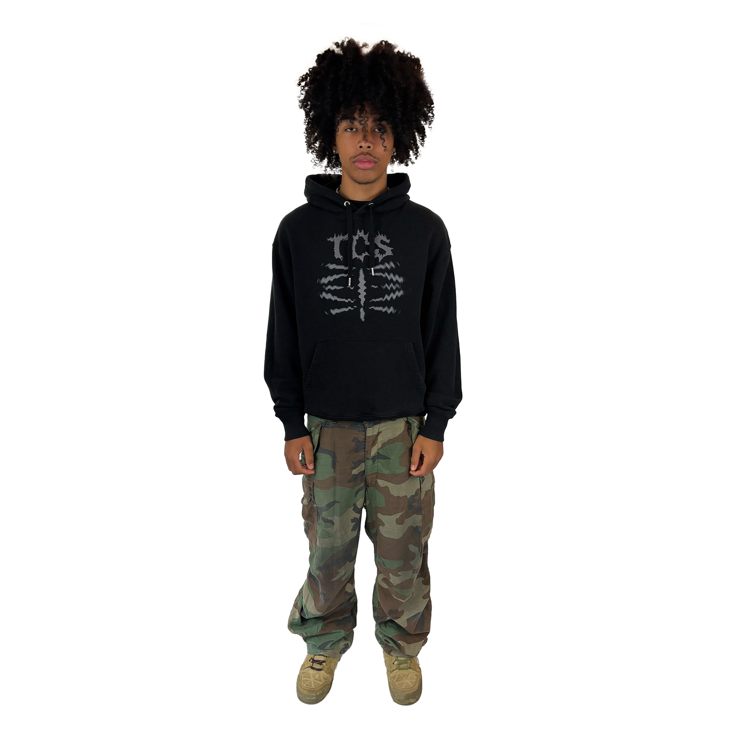 Scribs Hoodie Black