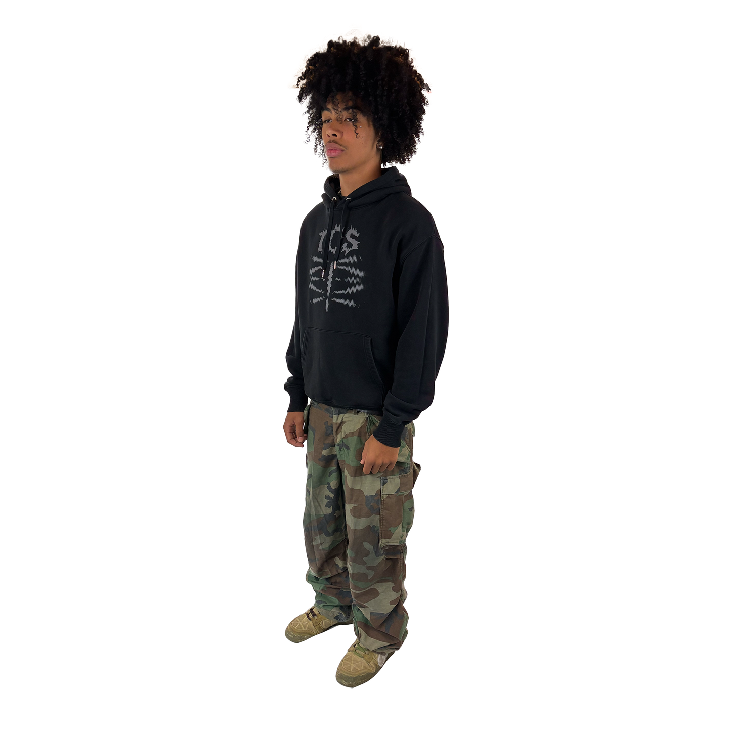 Scribs Hoodie Black