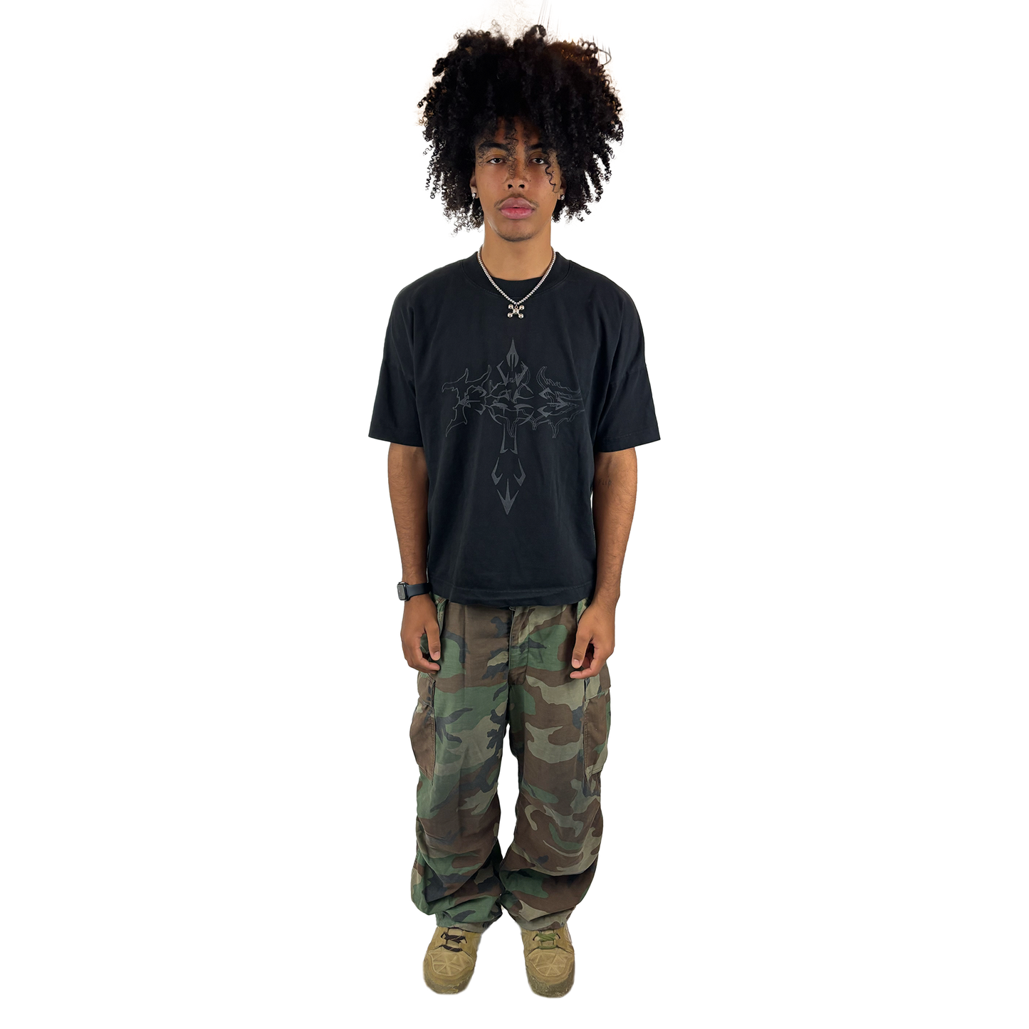 Cross Shirt Black