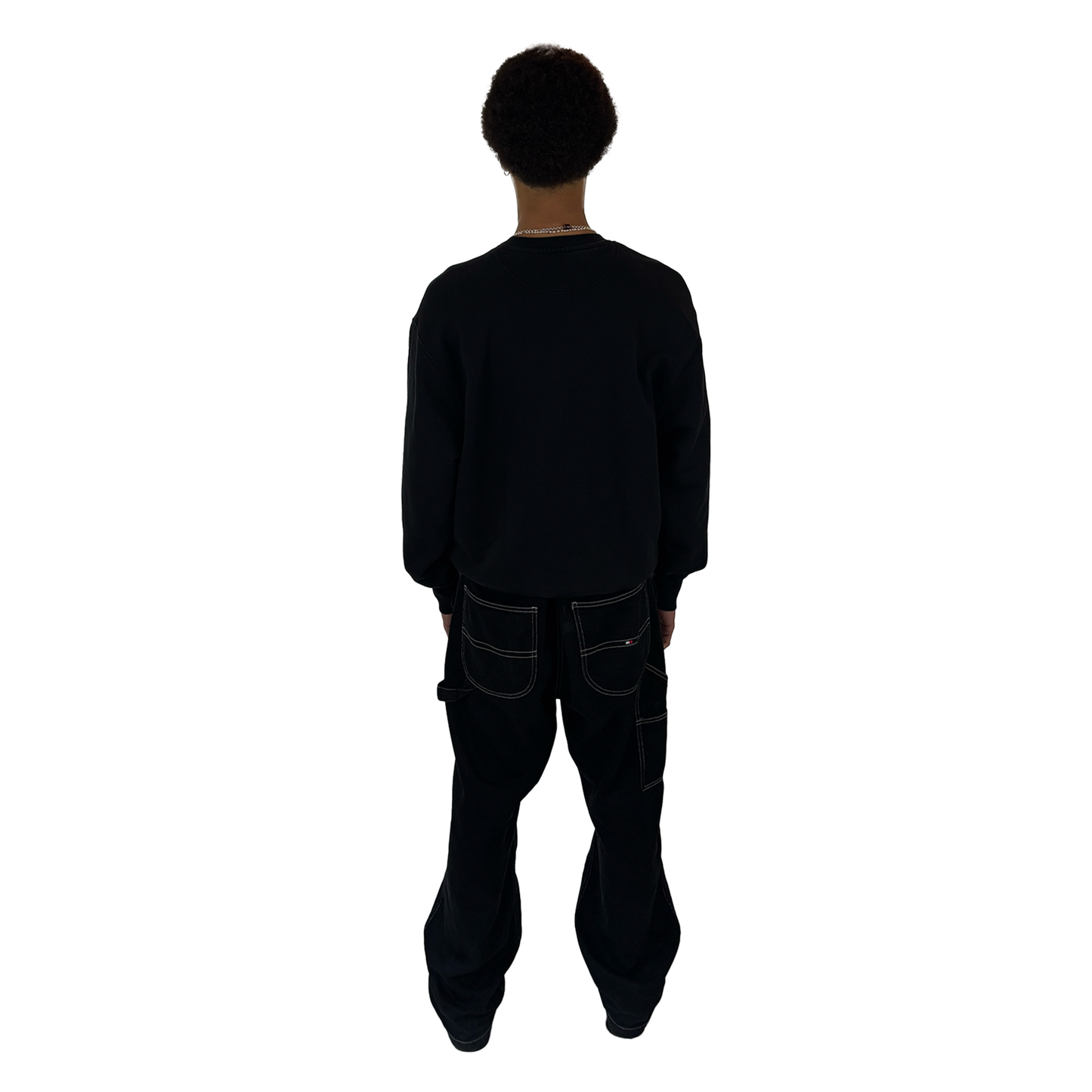 Distortion Sweater Black
