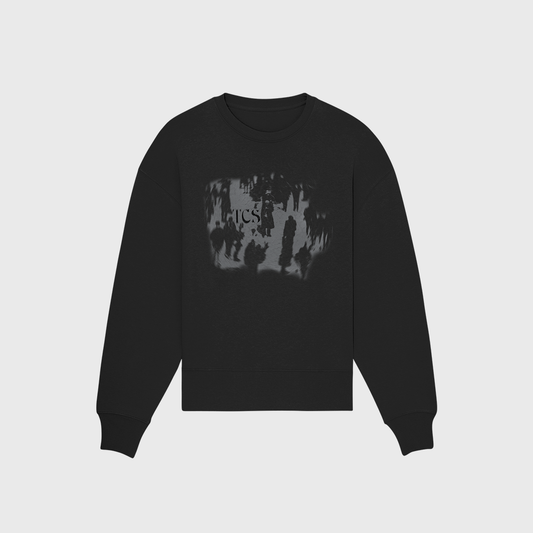 Distortion Sweater Black